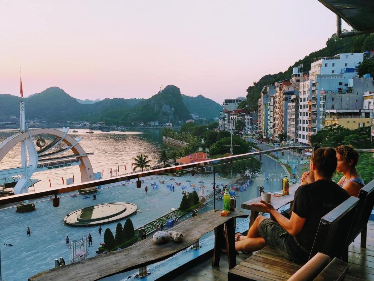 Catba Pod Hostel - Restaurant And Rooftop Bar Dong Khe Sau Exterior photo